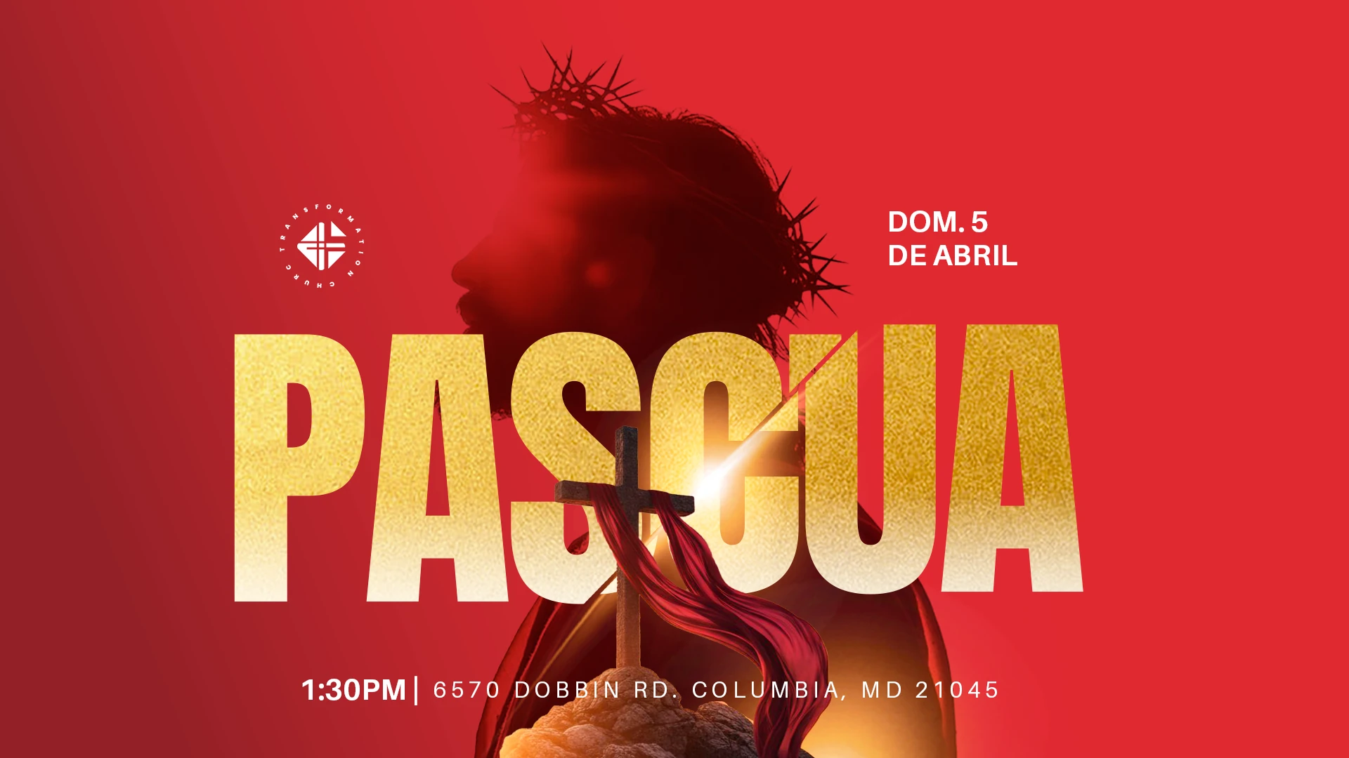 Domingo de Pascua flyer