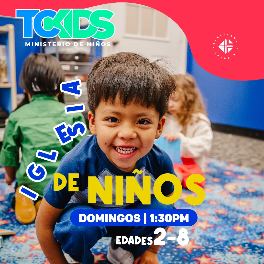tckids iglesia de niños flyer