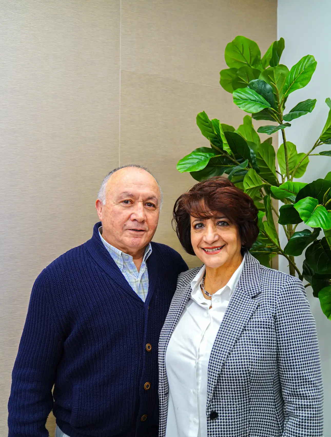 Ministros Jorge y Cecilia Cajas